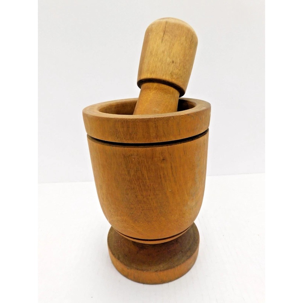 Unbranded Mortar and Pestle Wood EJ211